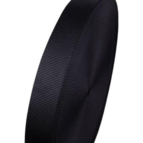 100% heavy duty nylon webbing belt 2mm thickness black color