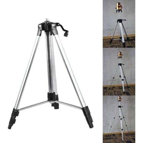 150cm Tripod Carbon Aluminum With 5/8 Adapter For Laser Level Adjustable