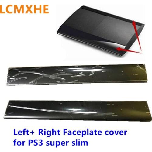 2in1 kit NEW Left + Right Faceplate Surface Panel Case shell door for PS3 Super Slim 400X 4012 Console repair