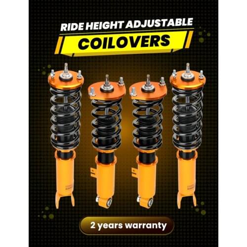 24 Ways Damper Shock Absorbers Coilovers For Nissan Fairldy Z 300ZX Z32 1990-1996 Spring Struts