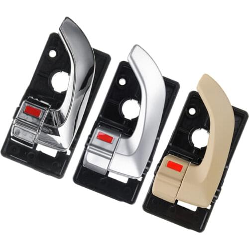 4pcs Car Interior Inside Door Handle Left Right Replacement Set For 82620-2Z02 For Hyundai Tucson 2005 - 2009 Car Accessories