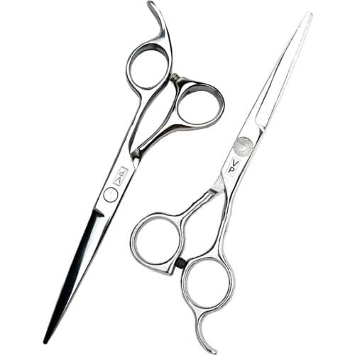6.0 Hair Scissors 440C Japanese Steel Professional Hairdresser Scissors Thinning Barber Scissors Set Hair Cut Shears