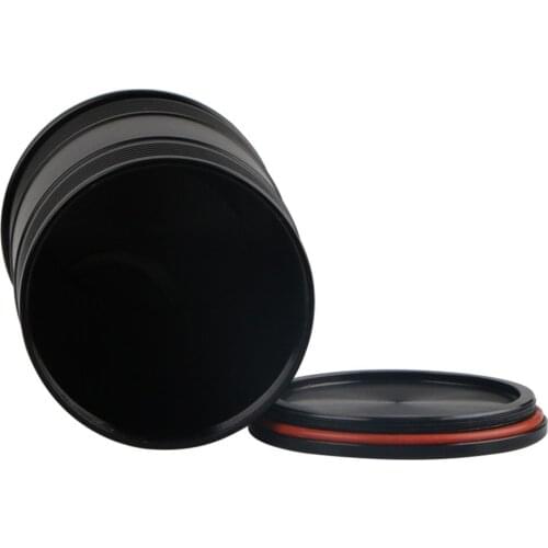 Aluminum Alloy with Lid, Portable Cigarette for Car Or Outdoor Use, Windproof Automatically Ash Holder