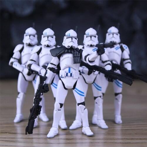 Star Wars 3.75" Legacy Fifth Fleet Sercurity Trooper Action Figure Team Army Builder Toys Doll