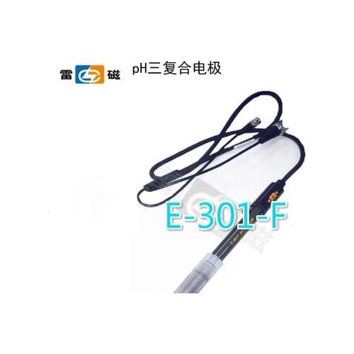 Composite electrode temperature Leici type E-301F PH patch type PH three composite electrode PH electrode
