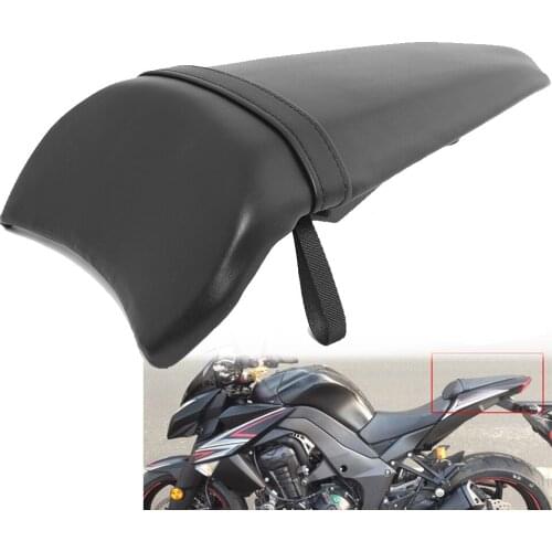 Motorcycle Leather Rear Seat Passenger Cushion Pillion Seat Cover For Kawasaki Ninja 650 EX650 ER-6F 2017-2019