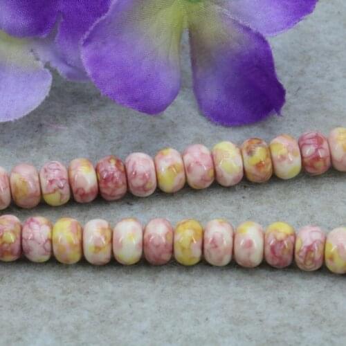 Hot!Riverstones abacus shaped loose beads 5x8mm DIY stone 15 inches fit women jewelry making design multi color optional