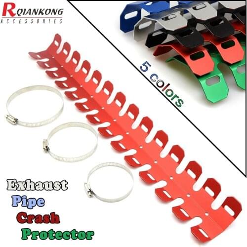 Motorcycle Exhaust Muffler Pipe Leg Protector Dirt Bike Heat Shield Covers For Ducati MONSTER 400 620 695 696 796 821 1100 1200