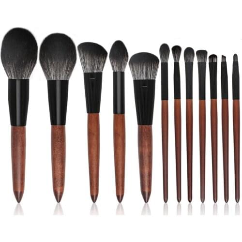 12-piece makeup brush tool set makeup powder eye shadow blush foundation mixed beauty makeup brush