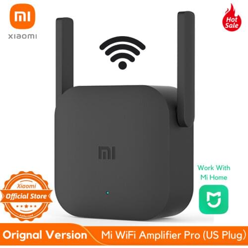 Original Xiaomi Mi WiFi Repeater Pro 300M Amplifier Network Expander Router Extender Roteador 2 Antenna