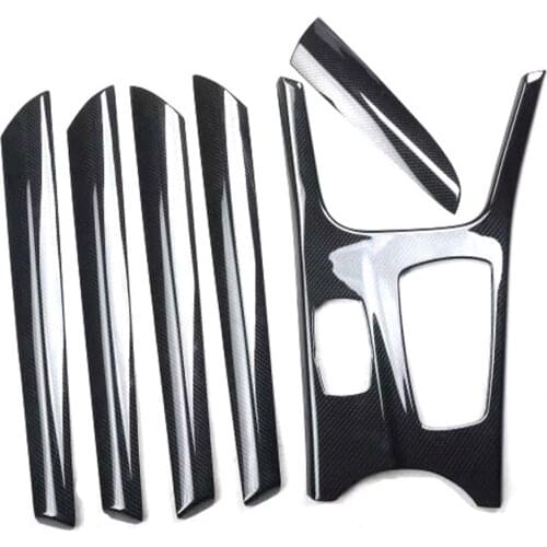 For BMW X3 F25 X4 2011-2016 AT Model Right Hand Drive Car Gear Shift Panel Frame Passenger Seat Strips Door Panel Styling Trim