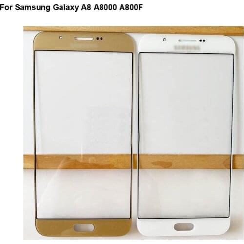2PCS For Samsung Galaxy A8 A8000 A800F Touch Panel Screen Digitizer Glass Sensor Touchscreen Touch Panel Without Flex A 8