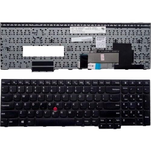 US Black New English Replace laptop keyboard For IBM For Thinkpad E550 E555 E550C With pointing sticks