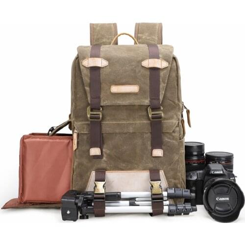 Vintage Batik Canvas Fotografia DSLR Camera Shoulder Bags Laptop Backpack Travel Shockproof Lens Cases for Canon Nikon Sony