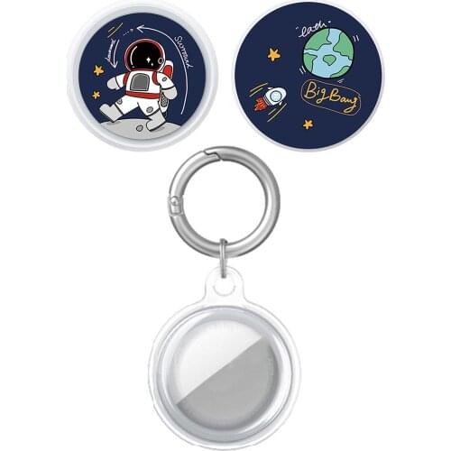 High Quality TPU Case For Apple Airtags Protective Cover Protective Cover TPU For Airtags Anti-lost Device Keychain Protect