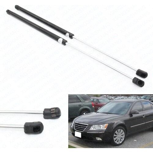 2pcs Auto Hood Bonnet Gas Struts Lift Support Shock Gas Spring for Hyundai Sonata 2.0T Limited LX SE GLS Sedan 2006-2010 74 cm