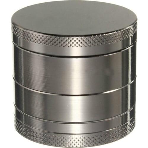 4 Layer Zinc Alloy Herb Grinder 40mm Herb Spice Grass Weed Tobacco Smoke Grinders for Men Smoking Accessories wzpi