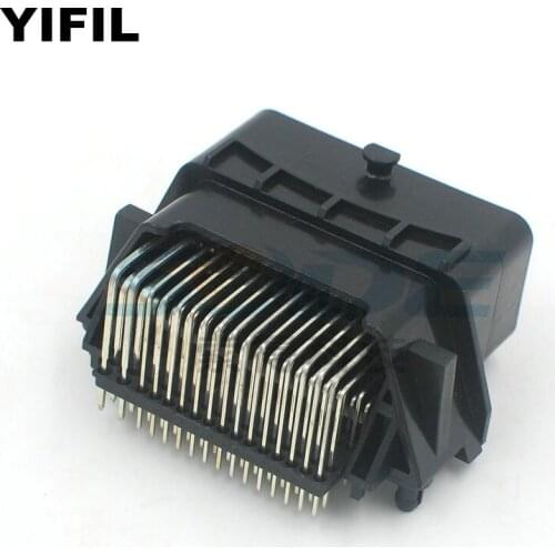 64 Pin/Way Male Engine Computer Board Wiring Harness Plug ECU Connector For Bosch Three Generation