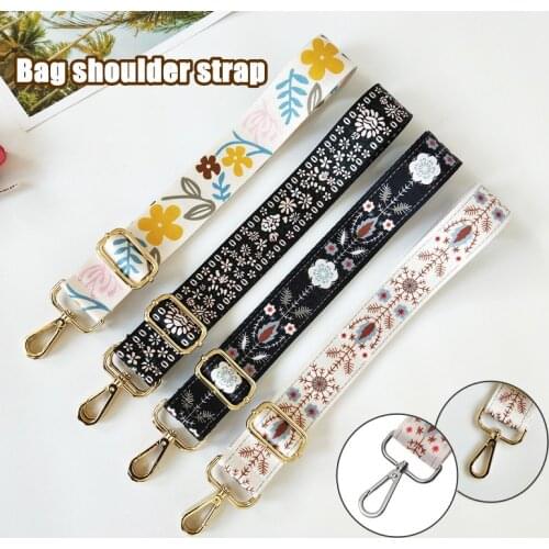 Rainbow Adjustable Bag Strap Handbag Belt Wide Shoulder Bag Handles Replacement Strap Accessory Bag Part Belt For Bag