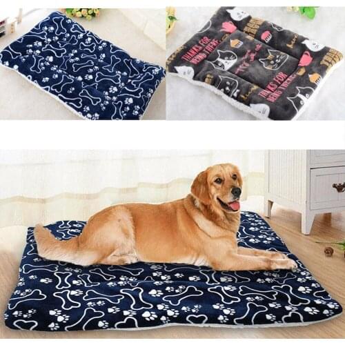 Large Small Mats For Dog Cat Puppuy Soft Warm Dog Cat Pet Mat Bed Pad Self Heating Rug Thermal Washable Pillow