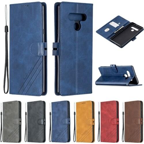 For LG Stylo 6 Case Leather Flip Case na For Coque LG Stylo 6 Phone Case LG Stylo 5 Fundas Luxury Magnetic Wallet Cover Etui