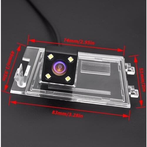 HD CCD Car Reversing Backup Camera Rear View Camera for Jeep Compass 2011-2015/Patriot 2007-2016 Car Reverse Parking Monitor