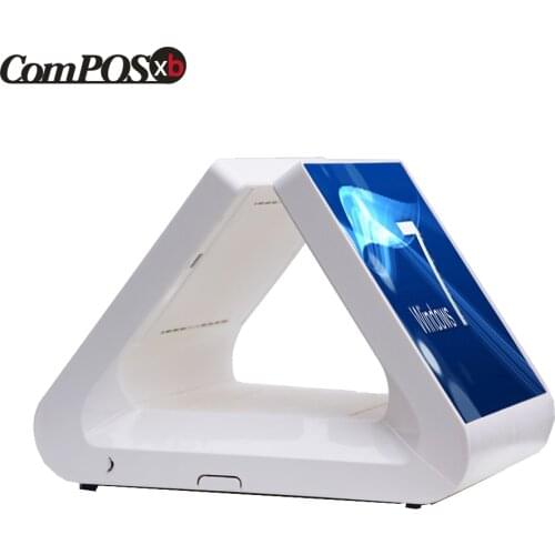 ComPOSxb Dual POS System Windows Beta Version Double 12 Inch White POS Restaurant Machine POS8812PRO