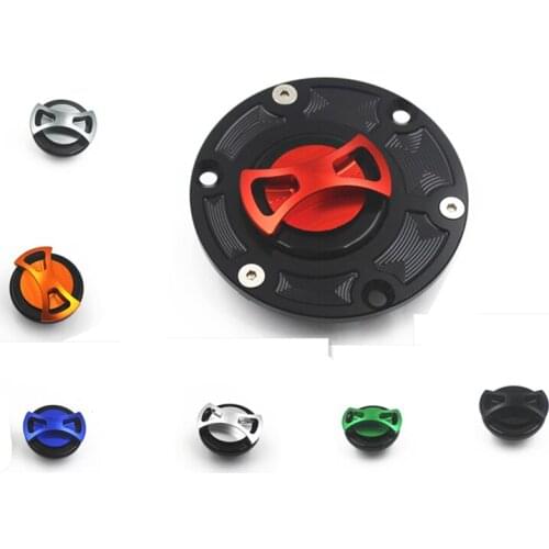 Motorcycle CNC Gas Fuel Tank Cap Cover For Aprilia RSV1000 RS125 Triumph Daytona 600 TT600 KTN 990 990R Moto guzzi Rocket