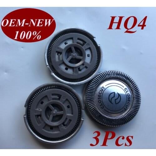 3Pcs HQ4 Replace head razor blade for Philips shaver HQ3 HQ56 HQ6927 HQ6940 HQ6941 HQ6942 HQ6950 HQ6970 HQ6990 HQ6925 HQ6926