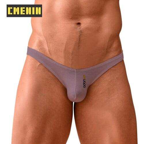CMENIN Low Waist Modal Sexy Underwear Men Jockstrap Hip Raise Male Underwear Briefs Men Bikini Gay Mans Underwear Male Gay AD314
