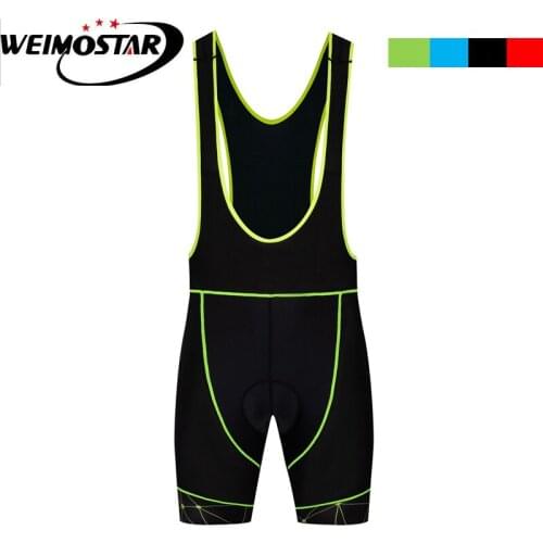 Weimostar Cycling Bib Shorts Men Lycra Sport Tight Riding Bicycle Shorts GEL Paded Shockproof Downhill MTB Bike Bib Shorts
