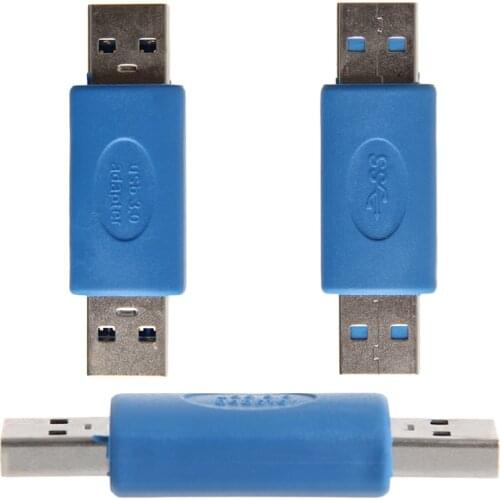 2021 New New USB 3.0 A Male To A Male M-M Coupler Adapter Connector