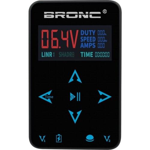 Original Hummingbird Bronc Touch Screen Digtal LCD 2.5A Tattoo Power Supply Use For Tattoo Mahcine