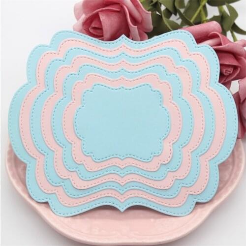 YPP CRAFT Label Frame Metal Cutting Dies Stencils for DIY Scrapbooking/photo album Decorative Embossing DIY Paper Cards