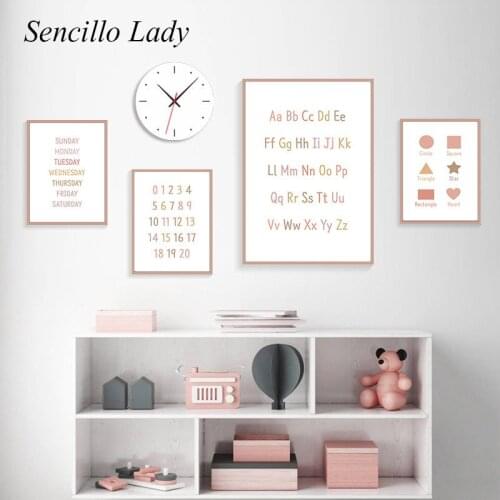 Sencillo Lady Wall Pictures In The Nursery