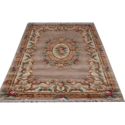 Fine Wool Oriental Area Rug Art Decor On Handmade Geometric French Country Decorchinese aubusson rug