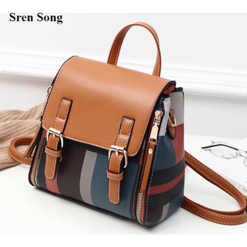 Женские дизайнерские рюкзаки Sren song China At AliExpress