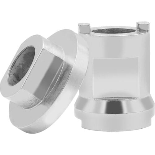 Bicycle Bottom Bracket Tool for Old Bicycles Electric Vehicles MTB Mountain Road Bike Tool Steel Cycling Repair Supplies Silver