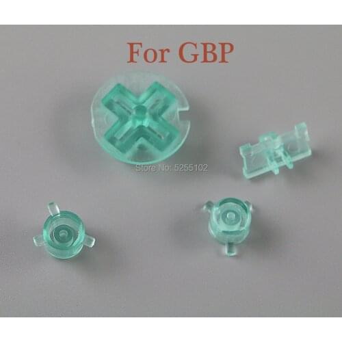 10sets High Quality For Gameboy Pocket GBP Colorful Buttons Set Replacement Power On Off Button AB Buttons D Pads Keypads