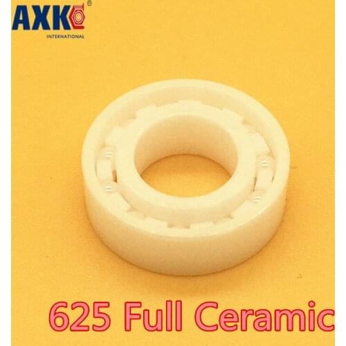 2019 Sale Rushed Rolamentos Axk 625 Full Ceramic Bearing ( 1 Pc ) 5*16*5 Mm Zro2 Material 625ce All Zirconia Ball Bearings