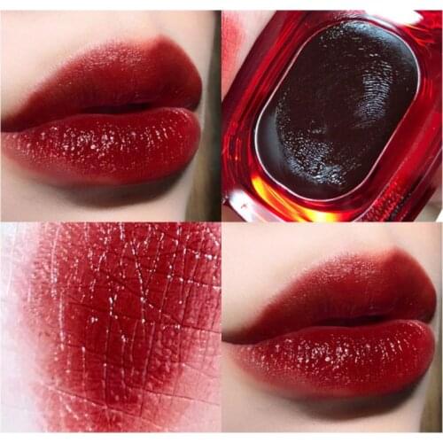 6Colors Lips Makeup Lipstick Sexy Lip Gloss Long Lasting Moisture Cosmetic Lipstick Sexy Red Lip Matte Lipstick Waterproof TSLM1