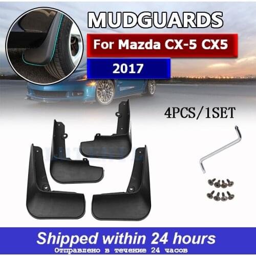 Mud Flaps for Mazda CX-5 CX5 2017 Car Fender Flares Mudguards Mudflaps Splash Guards Accessories