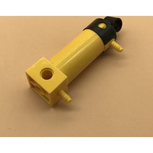 1 Piece technology Pneumatic Cylinder with 2 Inlets Medium (48mm) Building Blocks Bricks MOC Parts DIY Toys fit for 2793c01