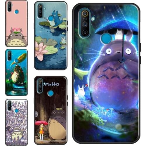 My Neighbor Totoro Case For OnePlus 8 Pro 9 Pro Nord 7T 8T 9R Cover For Realme C21 C15 C11 C3 GT Q3 6 7 8 Pro