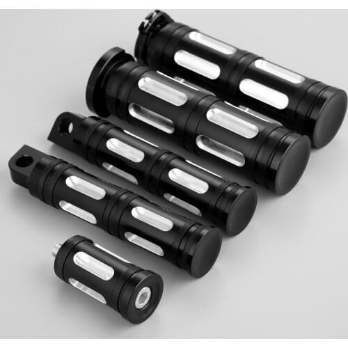 CNC Handlebar Hand Grips& Foot Pegs Footrests & Gear Shifter Peg Set for Harley-Davidson Iron 883 Softail Dyna Sportster Touring