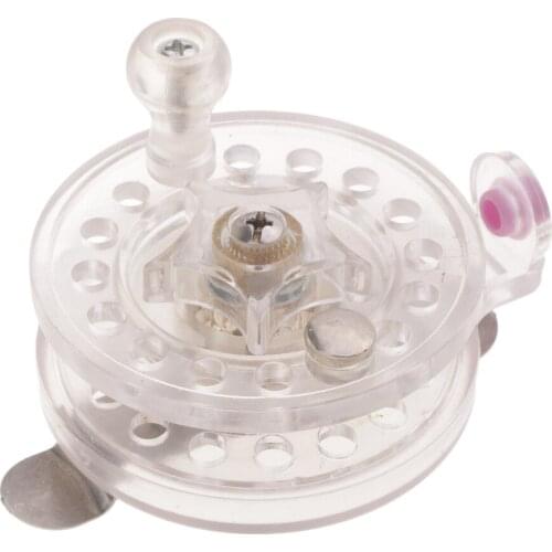 Ice Fishing Reel Fly Reel Round Portable Smooth Winter Fishing Tackle Reel
