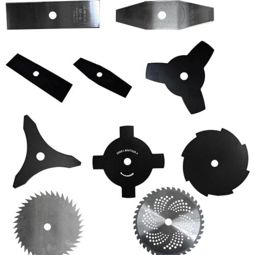 Lawn mower blade a word diamond white steel general 2.5 grass trimmer parts of 80 teeth metal cutting machine saw blades