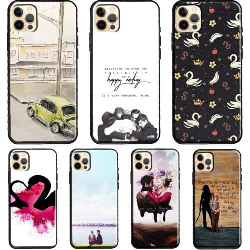 Captain Swan Once Upon A Time Soft Cover For iPhone 11 12 Pro Max XS XR X 12 mini SE 2020 5S 6S 7 8 Plus Phone Case