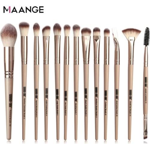 Makeup Brushes Set 13Pcs brushes Professional Powder Eyeshadow Blending Blush Eye Lip Make Up Fan Brushes Cosmetic Beauty Tools