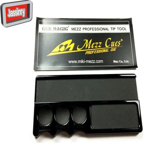 Original Mezz Professional Pool Tip Tools Billiards Carom Snooker Black Cue Magig repairer tool for Professional Cue freepost